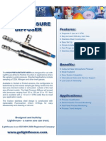 High Pressure Diffuser FOR Qualification of Compressed Air According To ISO 8573