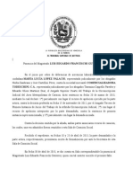 Sent Trabajador de Dirección SCS TSJ N 856 Del 07 07 14