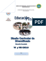 Educacion Fisica VI - VII Ciclo