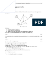 Calculation of Pipe Network