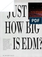 Just How Big Is EDM by Staff