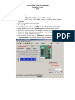 Installation: 0.98D2 Willem EPROM Programmer Quick Start Guide V1.2