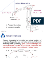 Manipulator Kinematics