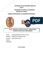 Sistema de Drenajes Naturales de La Comunidad de Chincheros