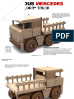 DIY Wood Truck - Caminhão de Madeira