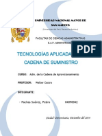 Tecnología Aplicadas A La Cadena de Suministro