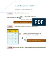 Ejercicios para Calcular Números Cuánticos