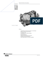 A10v0 Variable Displacement Piston Pump