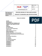 Project Standards and Specifications Fan and Blower Systems Rev01