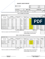 Bunker Survey Report: Fuel Oil Tanks Calculation