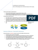 1.1.1 Arenes Notes OCR A2 Chemistry