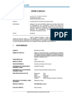 Informe de Liquidación - AUQUIMARCA