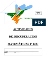 12 - MATEMATICAS - Refuerzo 1 Eso Canarias PDF