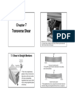 Mechanics of Material - Transverse Shear