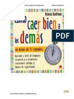 Como Caer Bien A Los Dem S en Menos de 90 Segundos-Nicholas Boothman