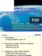 Developments On Engine Technologies To Reduce The Emissions