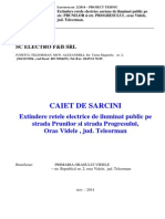 Memoriu TH VIDELE PDF