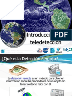 SERVIR Introduccion Teledeteccion