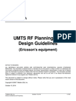 UMTS RF Planning Guidelines v3.7 Ericsson