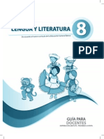 Guia Docentes 8vo EGB Literatura