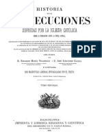 Historia de Las Persecuciones de La Iglesia Catolica Tomo II