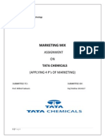 Marketing Assignment TataChemicals