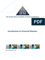 Introduction To Financial Markets PDF