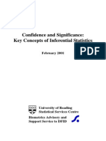 Key Concepts of Inferential Statistics