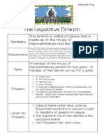 Three Branches of Government Graphic Organizer Puzzle Activity