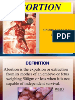 Abortion - PPT For 2nd MSC