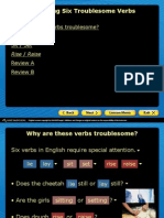 Six Troublesome Verbs