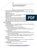 12 Chemistry Notes Ch07 The Pblock Elements