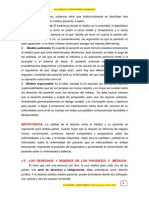 Derechos de Los Médicos y Los Pacientes