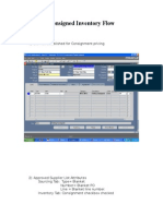 Consigned Inventory Flow