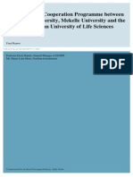 Report Institutional Collaboration - Mekelle and Hawassa Universities PDF