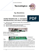 UNIDAD 1 Conceptos Introductorios A Los Microcontroladores