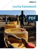 WATERAID Water Security Framework