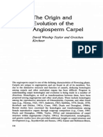 The Origin and Evolution of The Angiosperm Carpel: David Winship Taylor and Gretchen Kirchner