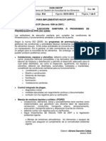 Guía para Implementar Haccp