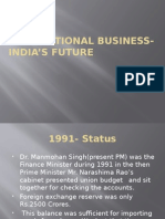 International Business - India's Future