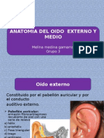 Oido Externo y Medio