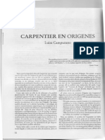 Carpentier en La Revista Orígenes (Sobre El Intercambio Epistolar Del Escritor Con Los Directores de La Revista)