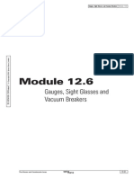 Gauges, Sight Glasses and Vacuum Breakers: Block 12 Pipeline Ancillaries