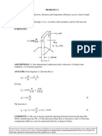 Fundamentals of Heat and Mass Transfer CH 1 Solutions