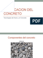 Dosificacion Del Acero y El Concreto