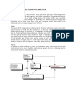 Understanding Organizational Behavior: People Individuals Groups