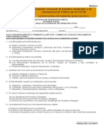 Test de Practica Forense de Derecho Civil