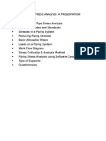 Basics of Pipe Stress Analysis (Must Read)