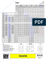 Technical Note: Dimension Comparison - DR & DT/DV Motors