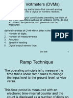 Digital Voltmeters (DVMS) : 2Nd Slide 1